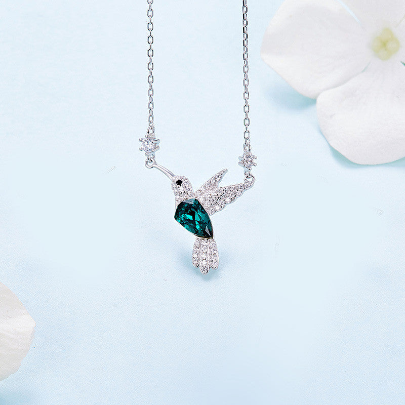 European And American S925 Silver Bird Necklace – Jewelry Gift Ideas — 1