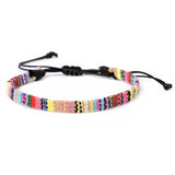 Iridescent Boho Bracelet Original Handmade Cotton – Jewelry Gift Ideas — 14