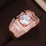 Europe And America Inlaid Zircon Women's Couple Ring – Gifts for Her — 2