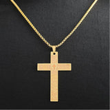 Cross Necklace Titanium Steel Men's Necklace – Jewelry Gift Ideas — 5