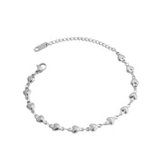 Gold Chain Heart Bracelet Stainless Steel – Jewelry Gift Ideas — 6