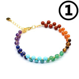 Women's Natural Stone Hand Weaving Bracelet – Jewelry Gift Ideas — 3