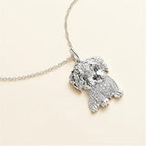 Eco-friendly Zinc Alloy Die Casting Puppy Pendant – Jewelry Gift Ideas — 9