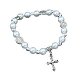 Vintage Pearl Cross Bracelet – Jewelry Gift Ideas — 5