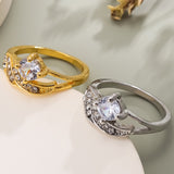 Diamond-studded Ring European And American Fashion – Stylish Gifts — 5