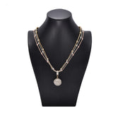 Crystal Ball Pendant Necklace – Jewelry Gift Ideas — 1