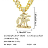 Creative Stitching Full Diamond Letter Pendant – Jewelry Gift Ideas — 3