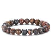 8mm Magnet Charm Bead Stretch Rock Bead Tiger Eye – Jewelry Gift Ideas — 4