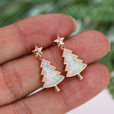 Christmas tree pentagram earrings – Thoughtful Gifts — 3
