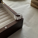 S925 Sterling Silver Korean Fashion Tie Ring – Stylish Gifts — 4