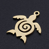 Titanium Steel Hollow Tortoise Pendant Stainless – Jewelry Gift Ideas — 2
