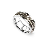 Titanium Steel Chain Rotatable Ring Niche – Unique Gift Ideas — 2