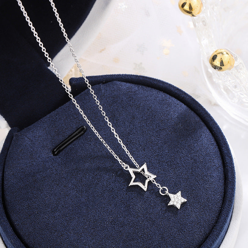 Star Tassel Clavicle Chain Female Simple Pendant – Jewelry Gift Ideas — 1