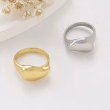 Titanium Steel Gold-plated Fashion Simple Arc Women's – Stylish Gifts — 1