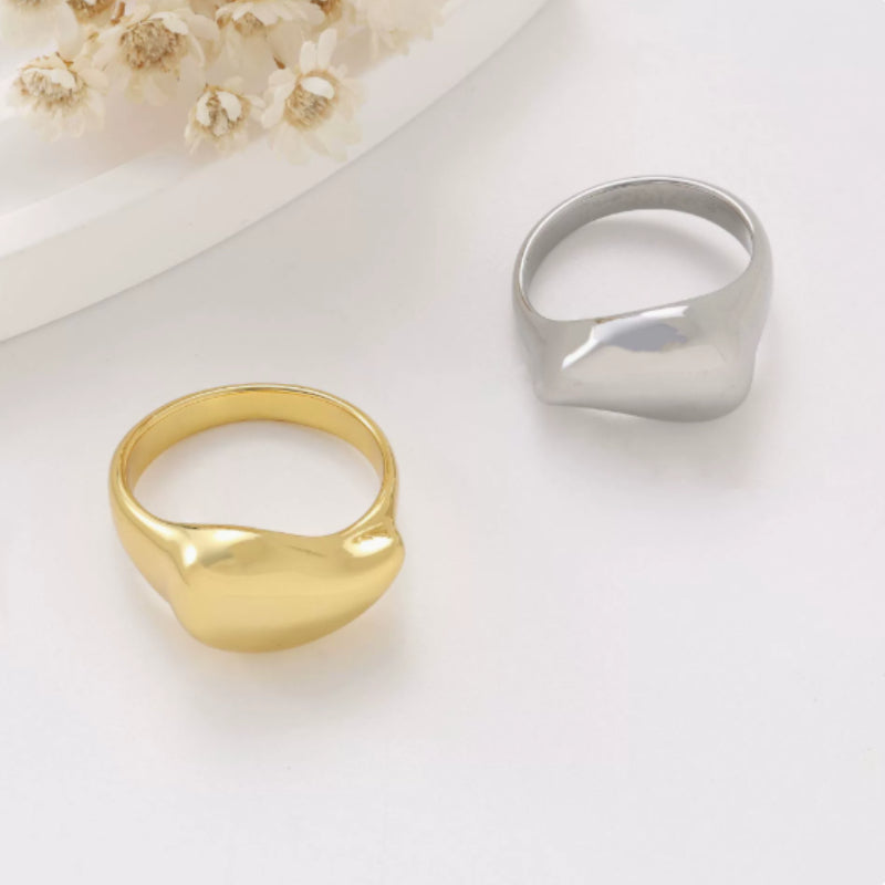 Titanium Steel Gold-plated Fashion Simple Arc Women's – Stylish Gifts — 1