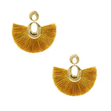 Water Drop Fan-shaped Tassel Earrings – Birthday Gifts — 7