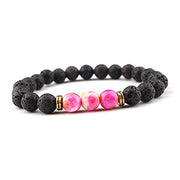 Volcanic stone tiger eye bracelet – Jewelry Gift Ideas — 4
