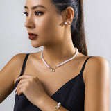 Tulip Necklace Simple All-match Beaded Clavicle – Jewelry Gift Ideas — 1