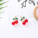Little Cherry Exaggerated Earrings – Practical Gifts — 9