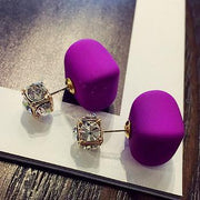 Candy-colored cube-shaped earrings – Meaningful Gifts — 7