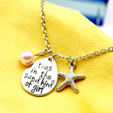 Letter carving necklace – Jewelry Gift Ideas — 4