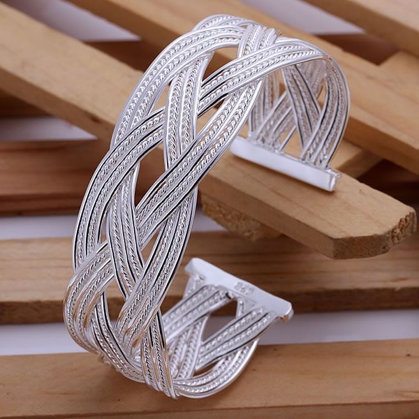 Silver Bangle Bracelet – Jewelry Gift Ideas — 1