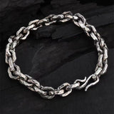 Hand Hammered Tone Bracelet Thai Silver Vintage – Jewelry Gift Ideas — 3