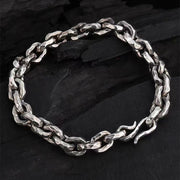 Hand Hammered Tone Bracelet Thai Silver Vintage – Jewelry Gift Ideas — 3