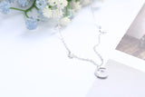 Moon star with diamond clavicle chain – Meaningful Gifts — 3
