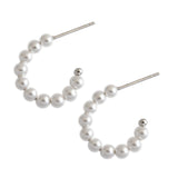 Simple Geometric Ring Shell Earrings Niche All-match – Practical Gifts — 4