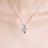 Dolphin Necklace Women's Silver Clavicle Chain – Jewelry Gift Ideas — 2