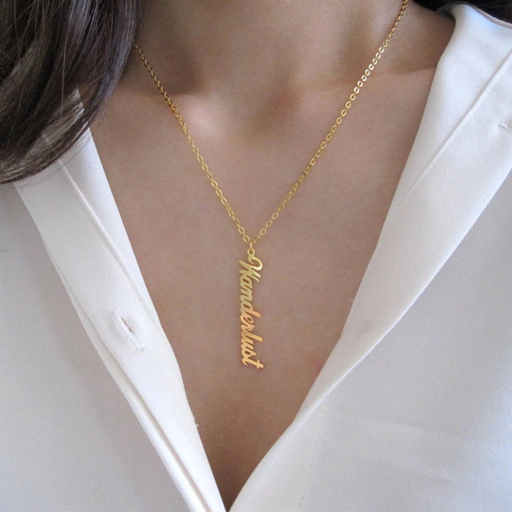 Personalized Signature Name Necklace Stainless – Jewelry Gift Ideas — 1