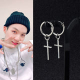 Cross stud earrings – Thoughtful Gifts — 1