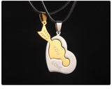 Cute Heart Couple Necklace With One Arrow LOVEYOU – Jewelry Gift Ideas — 11