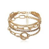 Retro Geometric Multilayer Combination Bracelet – Jewelry Gift Ideas — 1