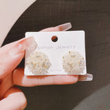 Acrylic Flower Stud Earrings Female Unique Niche – Gifts for Her — 4