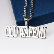 Customized Cuban Chain Name Letters Pendant – Jewelry Gift Ideas — 2