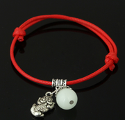Leaf luminous bracelet woven bracelet – Jewelry Gift Ideas — 4