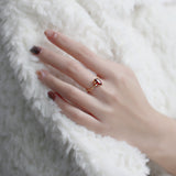 Japanese Luxury Women's Ring S925 Silver Gold-plated – Gifts for Her — 1