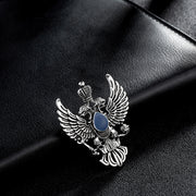 High-end Retro Wings Double-headed Eagle Badge Brooch – Stylish Gifts — 6