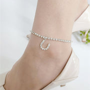 Fashion Personality Capital Letters Alloy Anklet – Stylish Gifts — 12