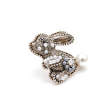 Diamond Rabbit Brooch Zodiac Cartoon Animal – Jewelry Gift Ideas — 6