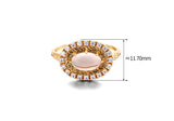 Jewelry Silver Plated Natural Citrine Ring – Jewelry Gift Ideas — 3