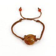 Fashion Personality Handmade Woven Amethyst Bracelet – Stylish Gifts — 9