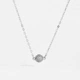 S925 Sterling Silver Round Small Exquisite – Jewelry Gift Ideas — 2