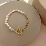 Freshwater Pearl Braided Bracelet Fashion Design Sense – Stylish Gifts — 18