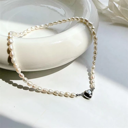 Baroque Natural Pearl Necklace Women's Love – Jewelry Gift Ideas — 2