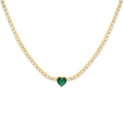 Diamond 18k Necklace Not Easy To Fade – Jewelry Gift Ideas — 5