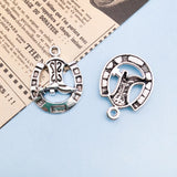 Denim Series Tibetan Silver Alloy Pendant – Jewelry Gift Ideas — 12