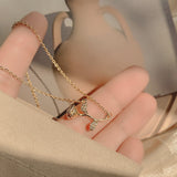 Women's Super Fairy Temperament Sunset Rose – Jewelry Gift Ideas — 5
